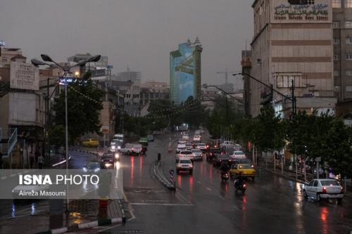 رگبار پراکنده در استان تهران تا سه شنبه