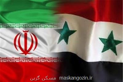 درخواست سوریه برای همكاری مشترك حمل و نقل هوایی با ایران