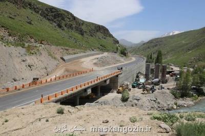 انسداد مقطعی جاده هراز در 15 و 16 آذرماه