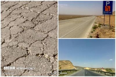 دست انداز در تکمیل راه های یزد