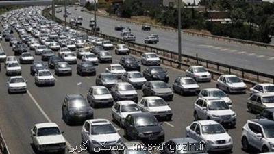 ۱ و یک دهم میلیون خودرو در نوروز وارد آذربایجان شرقی شد