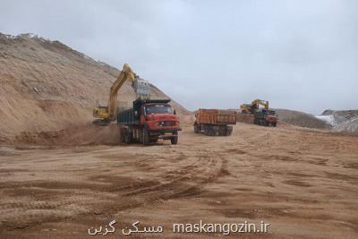 آغاز خاکبرداری مسیر اتوبان ولایت تبریز