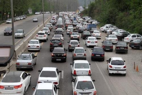 ترافیک سنگین در محور چالوس، روان در محورهای هراز و فیروزکوه