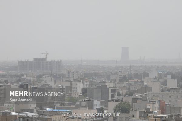 هشدار زرد هواشناسی درباره ی احتمال وقوع طوفان گرد و خاک در تهران