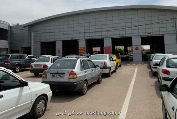مراجعه روزانه ۴۰۰۰ خودرو به مراکز معاینه فنی