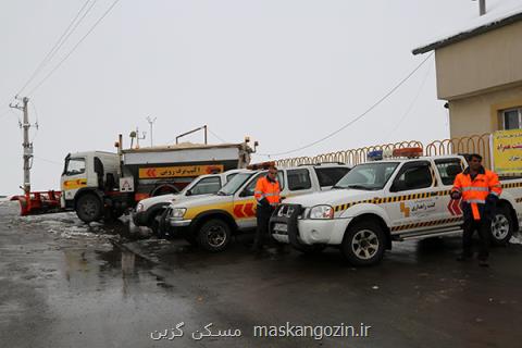 آغاز راهداری زمستانی با ۱۴ هزار راهدار و ۹ هزار دستگاه ماشین آلات