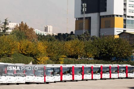 ورود اتوبوس های برقی جدید به تهران