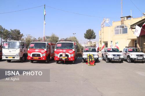 بهره برداری از سه ایستگاه جدید آتش نشانی در تهران